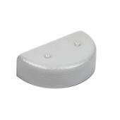 PVC eindkap stootrand boot grijs