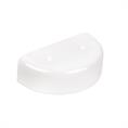 PVC eindkap stootrand boot wit
