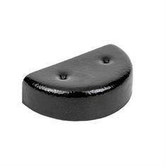 PVC eindkap stootrand boot zwart
