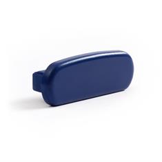 PVC eindkap trapleuning blauw BxH=40x8mm