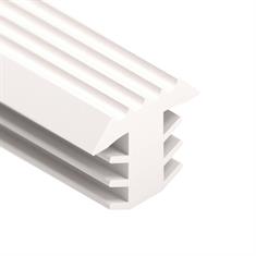 PVC infreesprofiel wit BxH= 12x10,8mm (rol 25 meter)