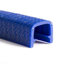 PVC kantafwerkprofiel blauw 11-12mm /BxH=17x14,4mm (L=50m)