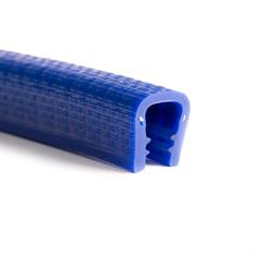 PVC kantafwerkprofiel blauw 6-8mm /BxH= 13x15mm (L=50m)