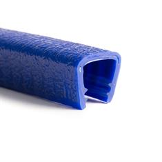 PVC kantafwerkprofiel blauw 8-10mm /BxH= 17x15mm (L=50m)