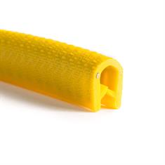 PVC kantafwerkprofiel geel 1-4mm /BxH=10x14,5mm (L=50m)