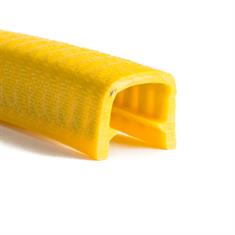 PVC kantafwerkprofiel geel 11-12mm /BxH=17x14,4mm (L=50m)