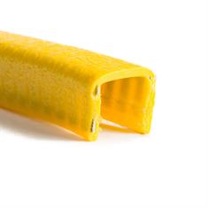 PVC kantafwerkprofiel geel 8-10mm /BxH= 17x15mm (L=50m)