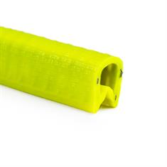 PVC kantafwerkprofiel neon geel 1-4mm /BxH=10x14,5mm (L=50m)