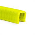 PVC kantafwerkprofiel neon geel 8-10mm /BxH=17x15mm (L=50m)