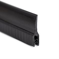 PVC klemprofiel zwart 2,5-3,5mm / BxH=9,4x32,3mm (L=25m)