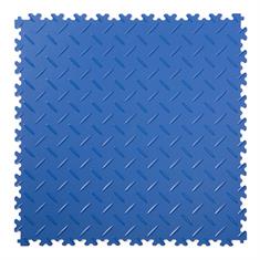 PVC kliktegel diamant blauw 500x500x4mm