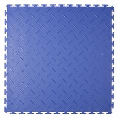 PVC kliktegel diamant blauw 530x530x4mm T-verbinding (10stuk