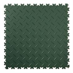 PVC kliktegel diamant groen 500x500x4mm