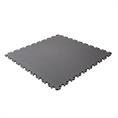 PVC kliktegel hamerslag donkergrijs ECO 515x515x7mm
