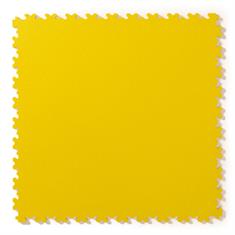 PVC kliktegel hamerslag geel 500x500x4mm