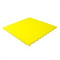 PVC kliktegel hamerslag geel 515x515x7mm