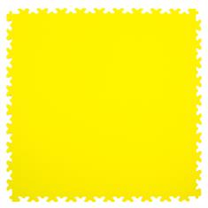 PVC kliktegel hamerslag geel 515x515x7mm