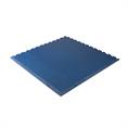 PVC kliktegel hamerslag hoekstuk donkerblauw 7mm