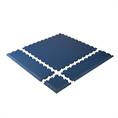 PVC kliktegel hamerslag hoekstuk donkerblauw 7mm