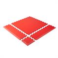 PVC kliktegel hamerslag hoekstuk rood 7mm