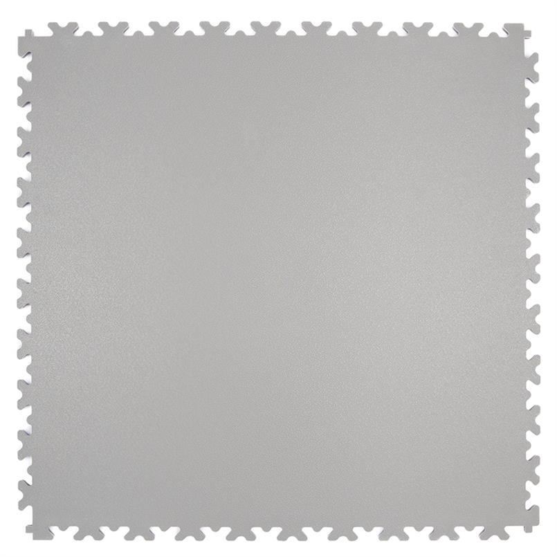 PVC kliktegel hamerslag lichtgrijs 515x515x7mm