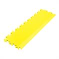 PVC kliktegel hamerslag randstuk geel 7mm