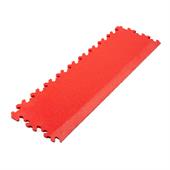 PVC kliktegel hamerslag randstuk rood 7mm