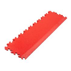 PVC kliktegel hamerslag randstuk rood 7mm