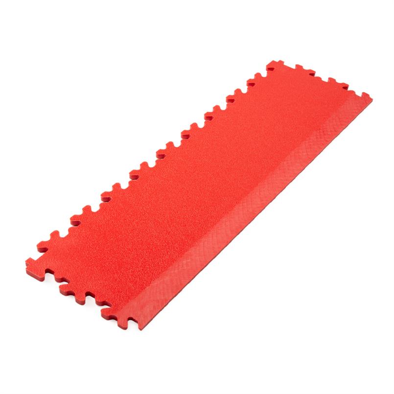 PVC kliktegel hamerslag randstuk rood 7mm