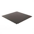 PVC kliktegel hamerslag zwart 500x500x4,5mm