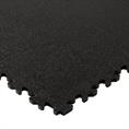 PVC kliktegel hamerslag zwart ECO 515x515x7mm 10 stuks