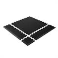 PVC kliktegel hamerslag zwart ECO 515x515x7mm 10 stuks