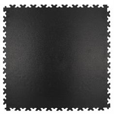 PVC kliktegel hamerslag zwart ECO 515x515x7mm 10 stuks