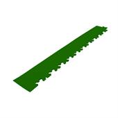 PVC kliktegel hoekstuk groen 7mm (zwaluwstaart verbinding)