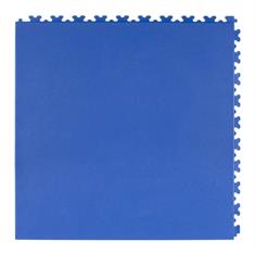 PVC kliktegel leather blauw 500x500x5,5mm