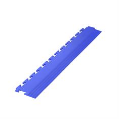 PVC kliktegel randstuk blauw 4,5mm