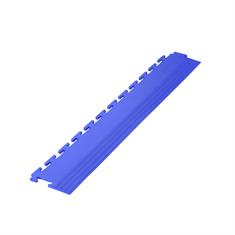 PVC kliktegel randstuk diamant blauw 4mm (T-verbinding)