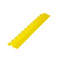 PVC kliktegel randstuk geel 4,5mm (T-verbinding)