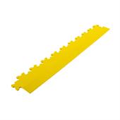 PVC kliktegel randstuk geel 4mm (zwaluwstaart verbinding)