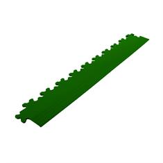 PVC kliktegel randstuk groen 4mm (zwaluwstaart verbinding)