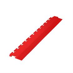 PVC kliktegel randstuk rood 4,5mm
