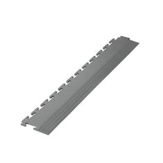 PVC kliktegel randstuk traanplaat donkergrijs 4mm (T-verbinding)