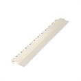 PVC kliktegel randstuk wit 4,5mm (T-verbinding)