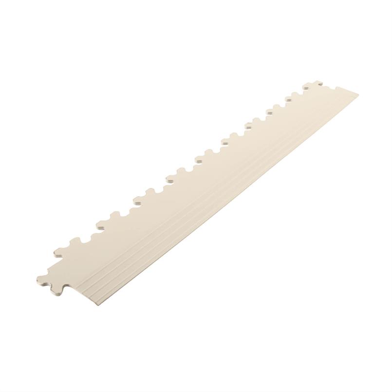 PVC kliktegel randstuk wit 7mm (zwaluwstaart verbinding)