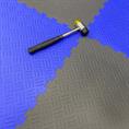 PVC kliktegel traanplaat blauw 530x530x4mm (10 tegels)