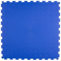 PVC kliktegel traanplaat blauw 530x530x4mm