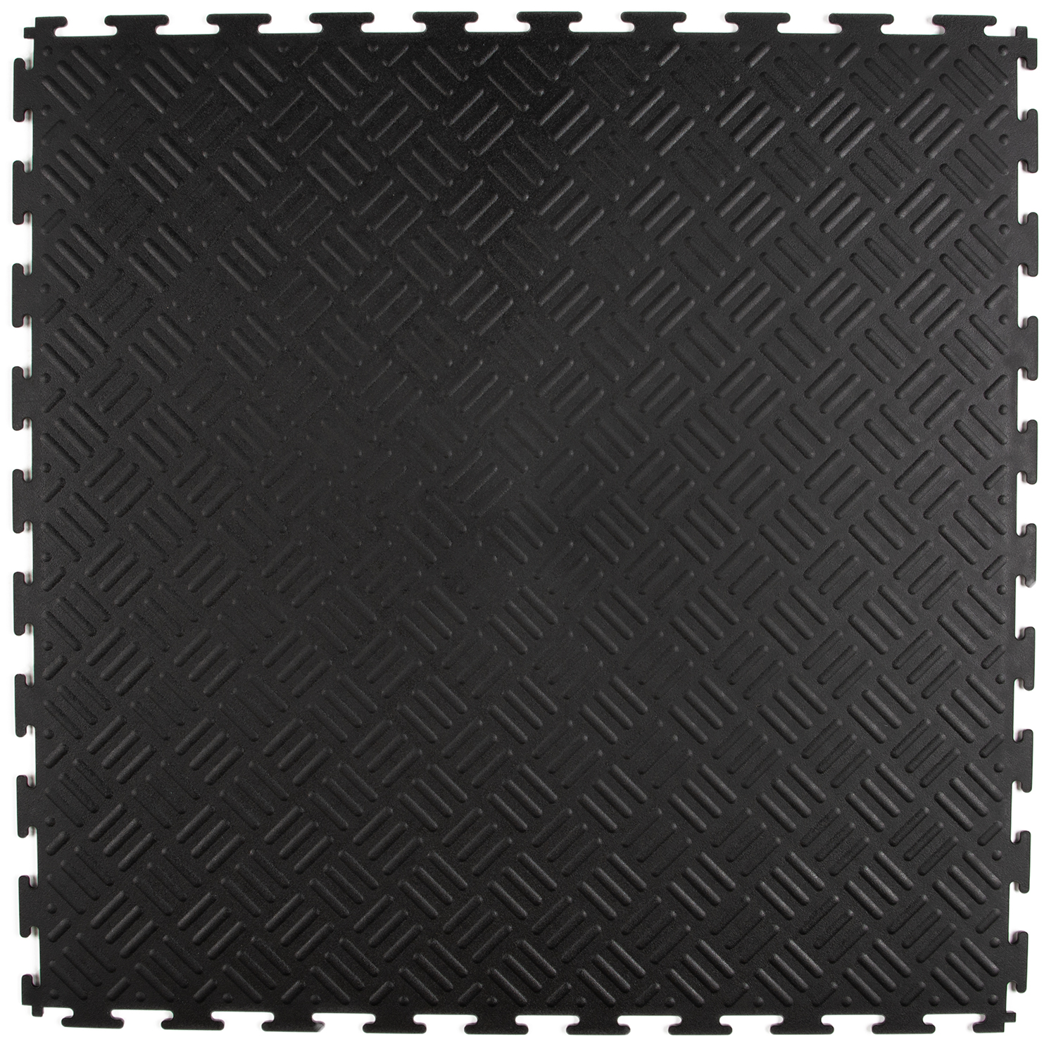 struik Bestudeer Geladen PVC kliktegel traanplaat zwart 530x530x4mm | Rubbermagazijn