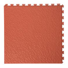 PVC kliktegels leisteen terracotta 458x458x5mm