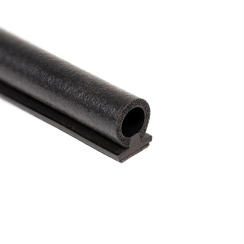 PVC/Mosrubber kraalprofiel zk BxH=12x13,5mm (L=50m)