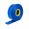 PVC slang plat supreme met twee slangklemmen DN=70mm (L=25m)